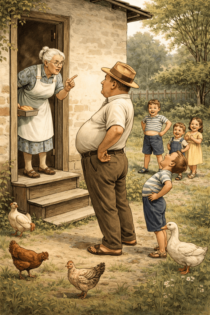 Um conselho antigo transformado em brincadeira. Neste pequeno poema, a voz da vovó atravessa o tempo com humor e ritmo, lembrando que até um simples pão quentinho pode virar motivo de riso. Um texto para ser lido em voz alta — e, quem sabe, acompanhado de um “barrigão” improvisado.